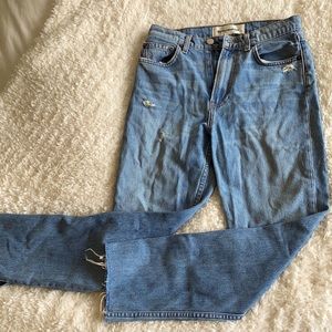 Reformation mid-rise jeans